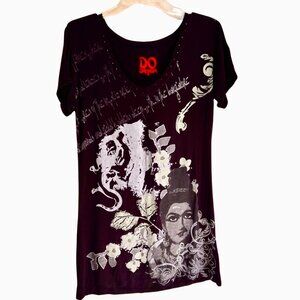 Vintage DO Denim Y2K T-Shirt Dress